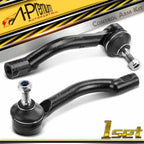 2 Front Left & Right Outer Tie Rod Ends for Nissan Rogue (2008–2013)