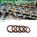 Set of 5 Oil Seal Rotary Shaft Seal FKM Rubber 38x46x5.5mm