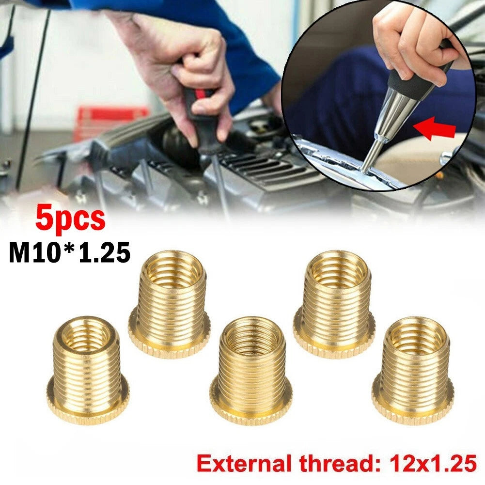 Gear Shift Knob Thread Adapter Kit M10x1.25, M10x1.5, M8x1.25 for