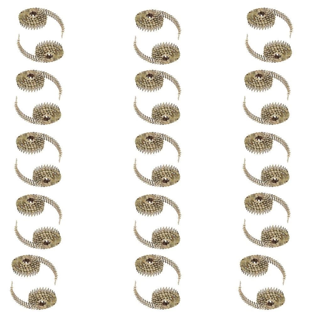 Set of 3600 Galvanized 15 Degree Roof Nails 7/8 Inch