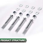 2" Leveling Kit Mount Extension for Chevy Silverado GMC Sierra 1500