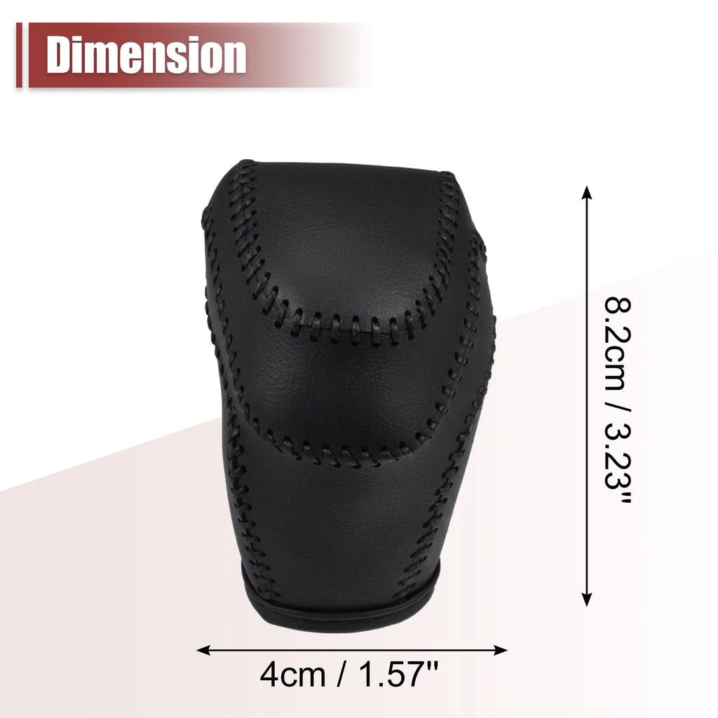 Gear Shift Knob Cover for Toyota Land Cruiser Prado (2018–2023) Black