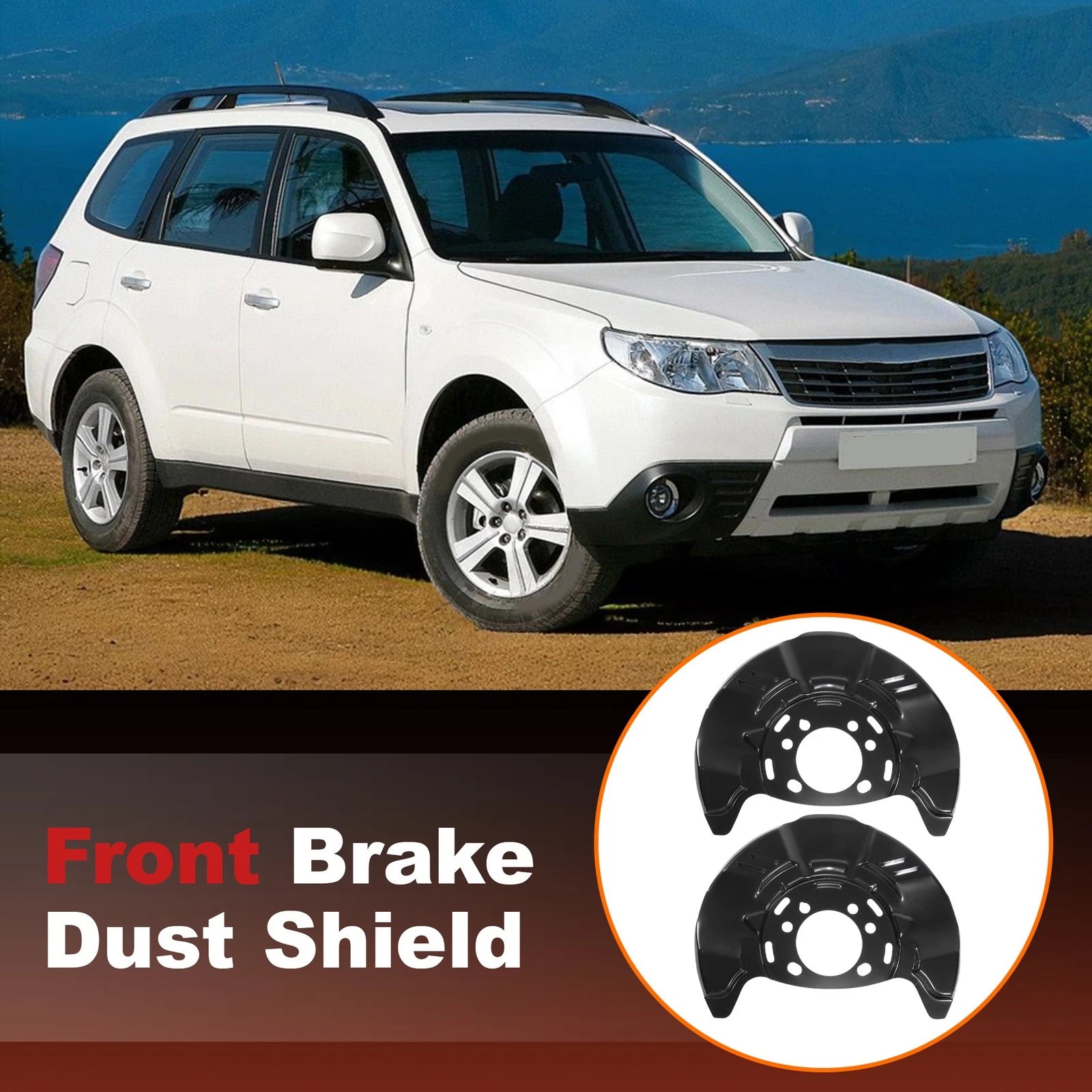 Front Brake Dust Shield No.26290AG000 for Subaru Impreza Forester (2008–2016)
