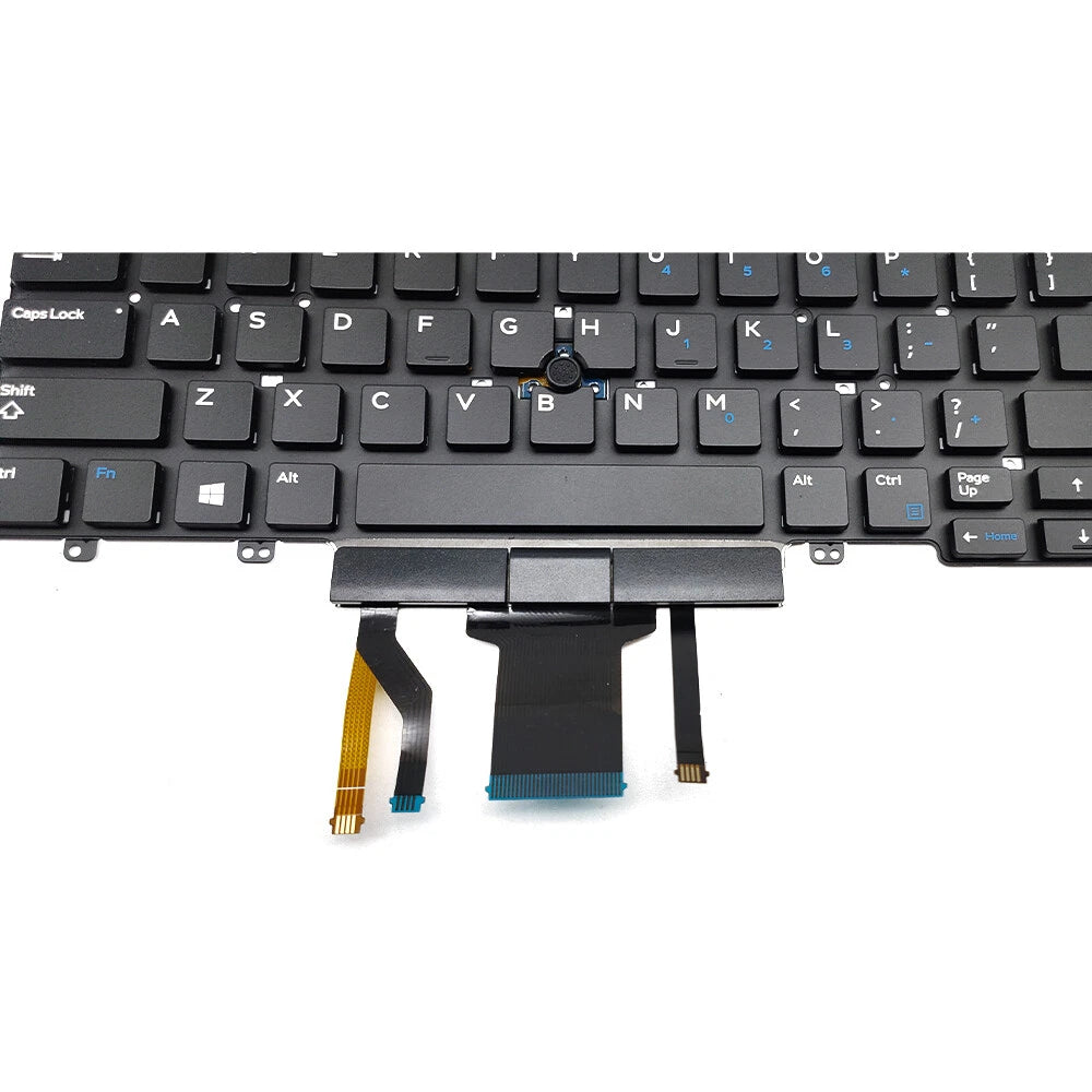 Backlit Keyboard with Pointer for Dell Latitude 5490 5491 5495 7490 (2018–2020) 6NK3R