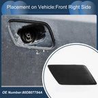 Front Right Washer Nozzle Cover Cap for Audi Q5 S-Line (2018–2020) 1 Pcs
