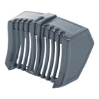 Oil Cooler Cover for Harley Touring Electra Road Glide (2014–2024) Gunship Gray