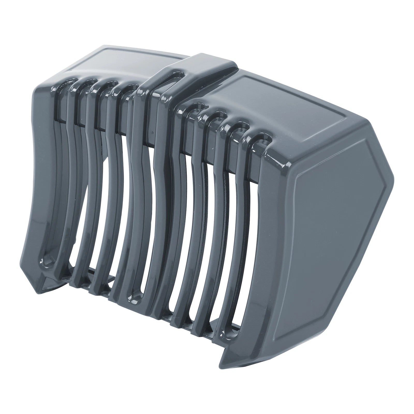 Oil Cooler Cover for Harley Touring Electra Road Glide (2014–2024) Gunship Gray