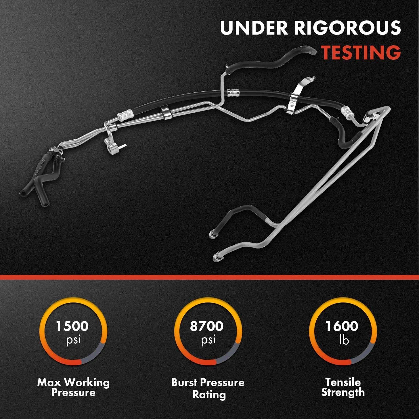 Power Steering Pressure Line Hose Assembly for Toyota Sequoia Tundra (2001–2007)