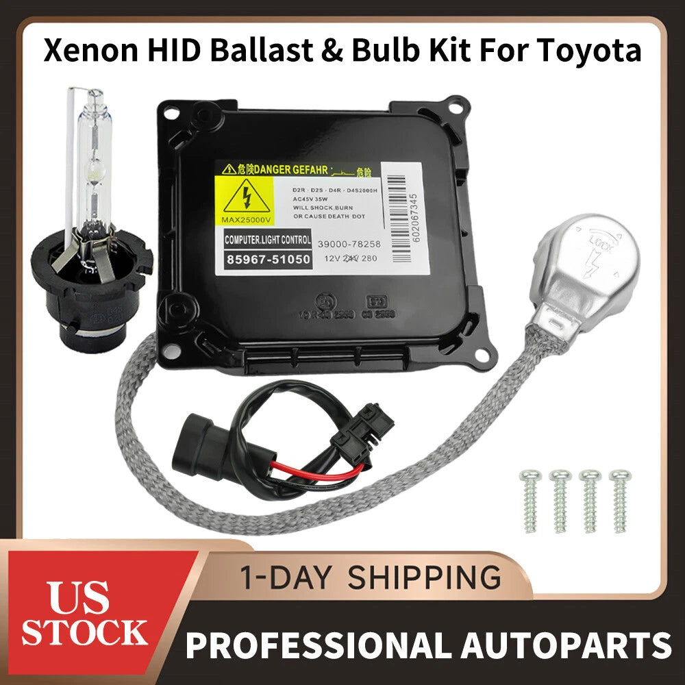 Xenon HID Headlight Ballast Control Module & Bulb for Lexus GS300 GS350 (2006–2011)