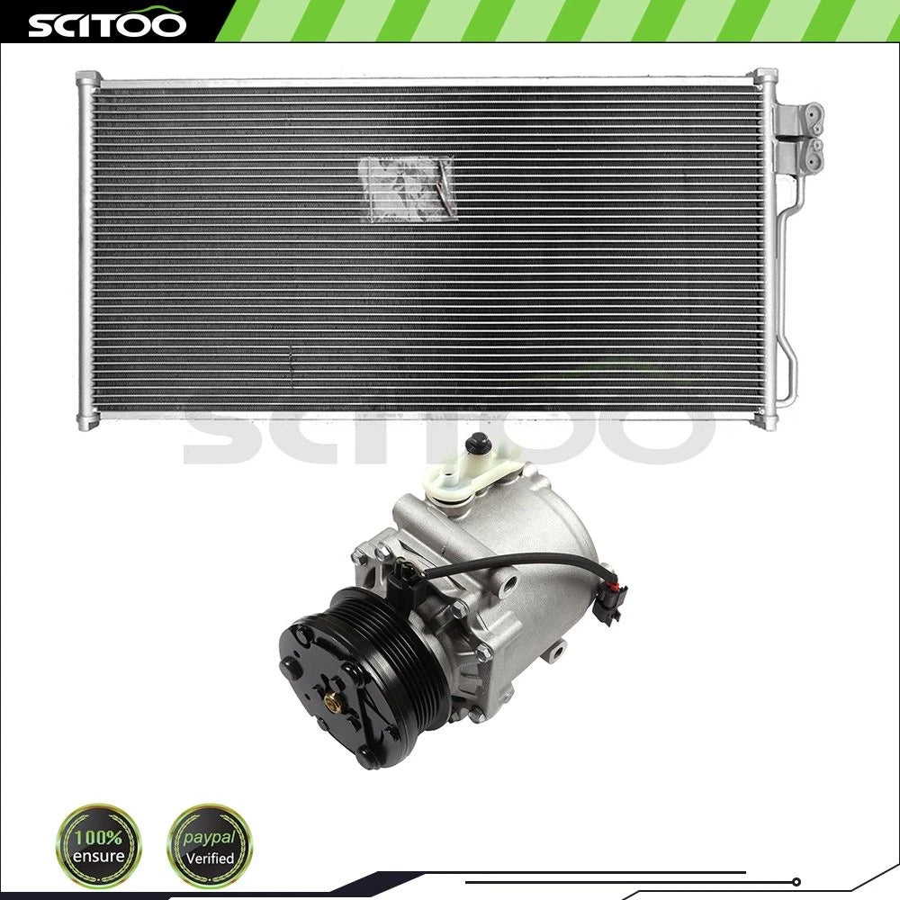Condenser and Compressor for Ford Expedition Lincoln Navigator (2003–2006)