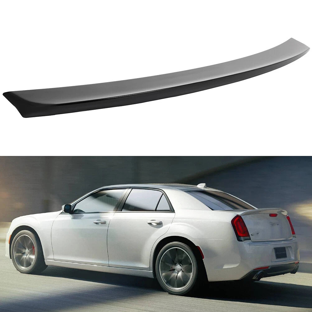 Glossy Black Rear Spoiler Wing for Chrysler 300 (2011–2023)