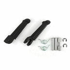 Black Aluminum Front Footrests Foot Pegs for Yamaha R1 R6 R6S (2003–2008)