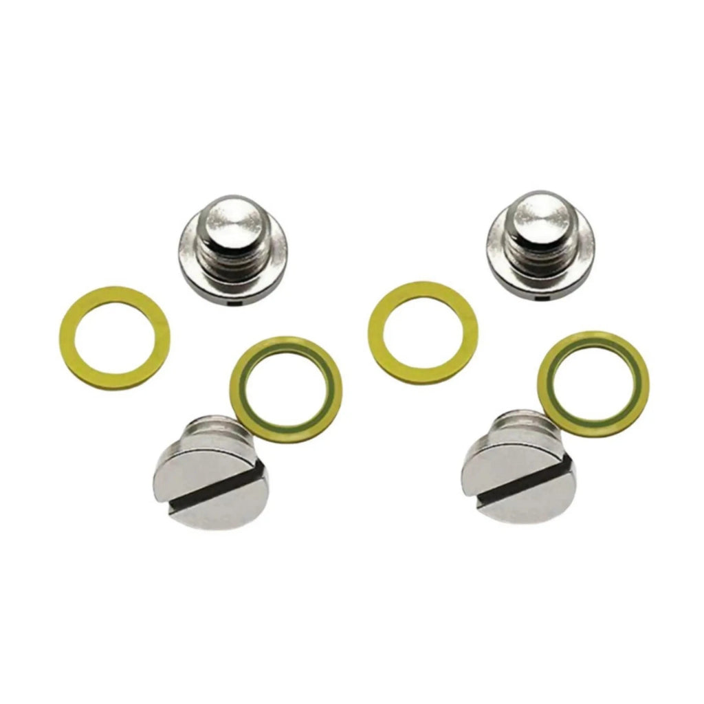4X Lower Unit Drain Plug Gearcase Screw for Mercury (Fits 18-2244, 10-79953A2, 79953Q2)