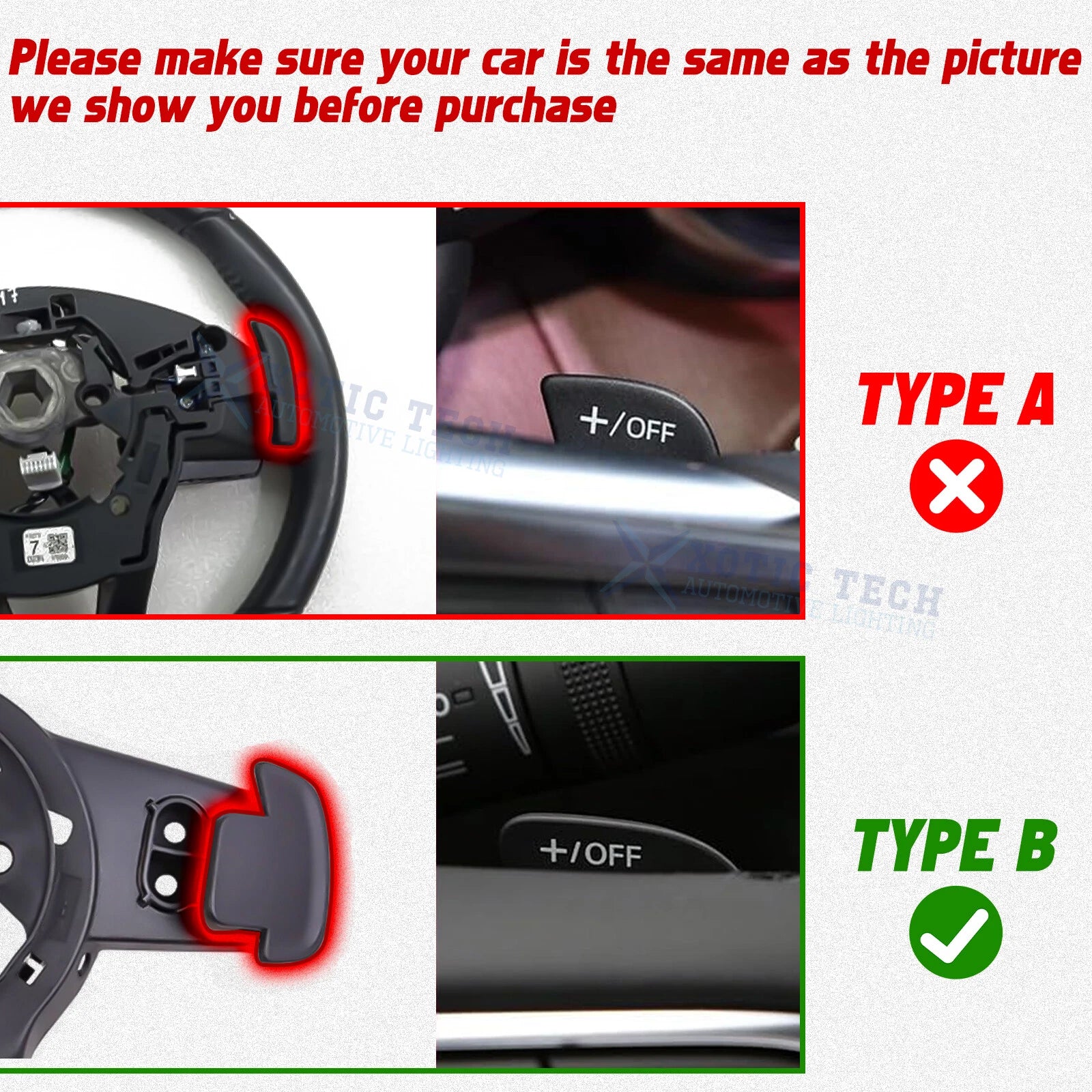 Steering Paddle Shifter Extension for Mazda (2017-2024)