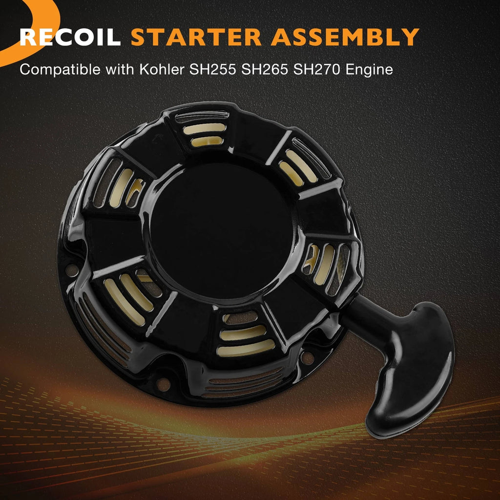 Rewind Recoil Starter Assembly for Kohler 3000 Series (SH265, SH270)