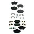 Disc Brake Pads Kit for Mercedes Benz SLK250 (2012–2016) - Hella 172