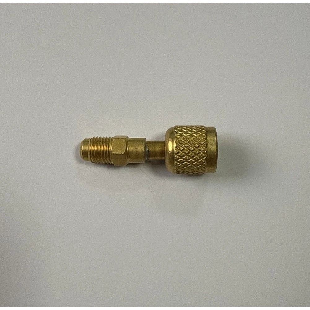 R32 Left Hand Thread 14 SAE LH Female to Male Adapter for R454B R32 Tank