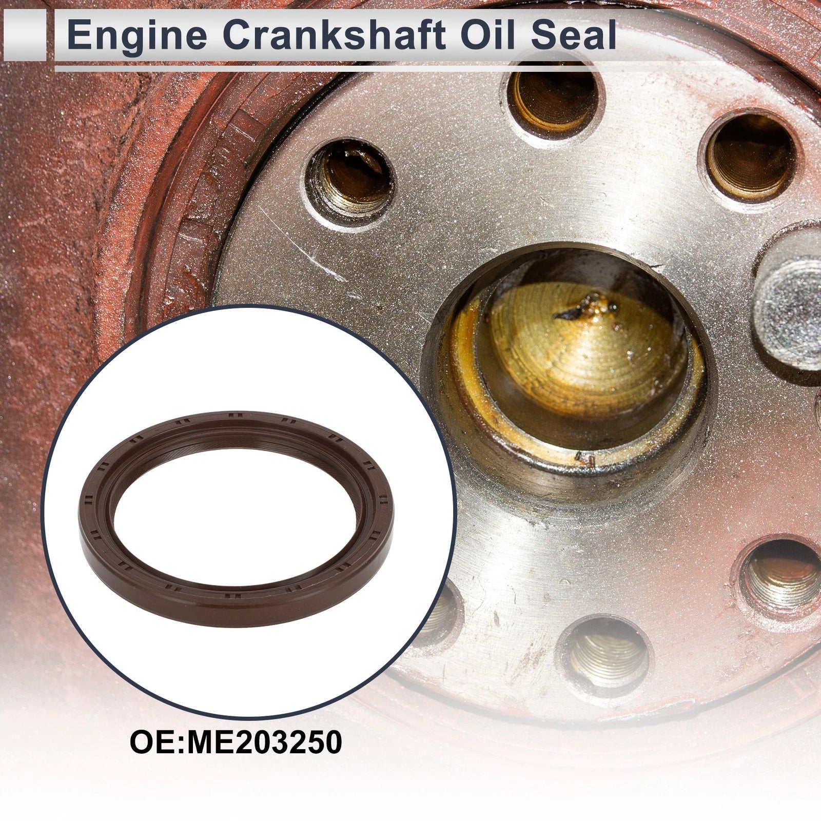 1 Pc Rear Crankshaft Oil Seal for Mitsubishi Pajero (1993–2022) No.ME203250