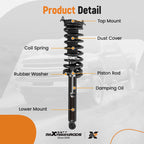 2X Rear Complete Struts Shocks Absorber for Subaru Outback (2000–2004)