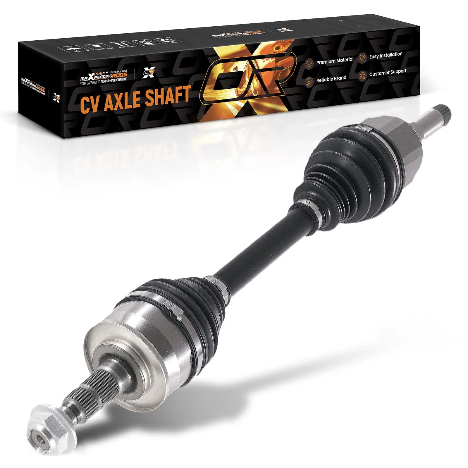 CV Axle Assembly for Chevrolet Cruze (2016–2019) L4 1.4L Front Left 66-1647