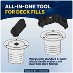 Adjustable Deck Plate & Fill Key 2-Pack for Universal Applications (FO5068-M2)