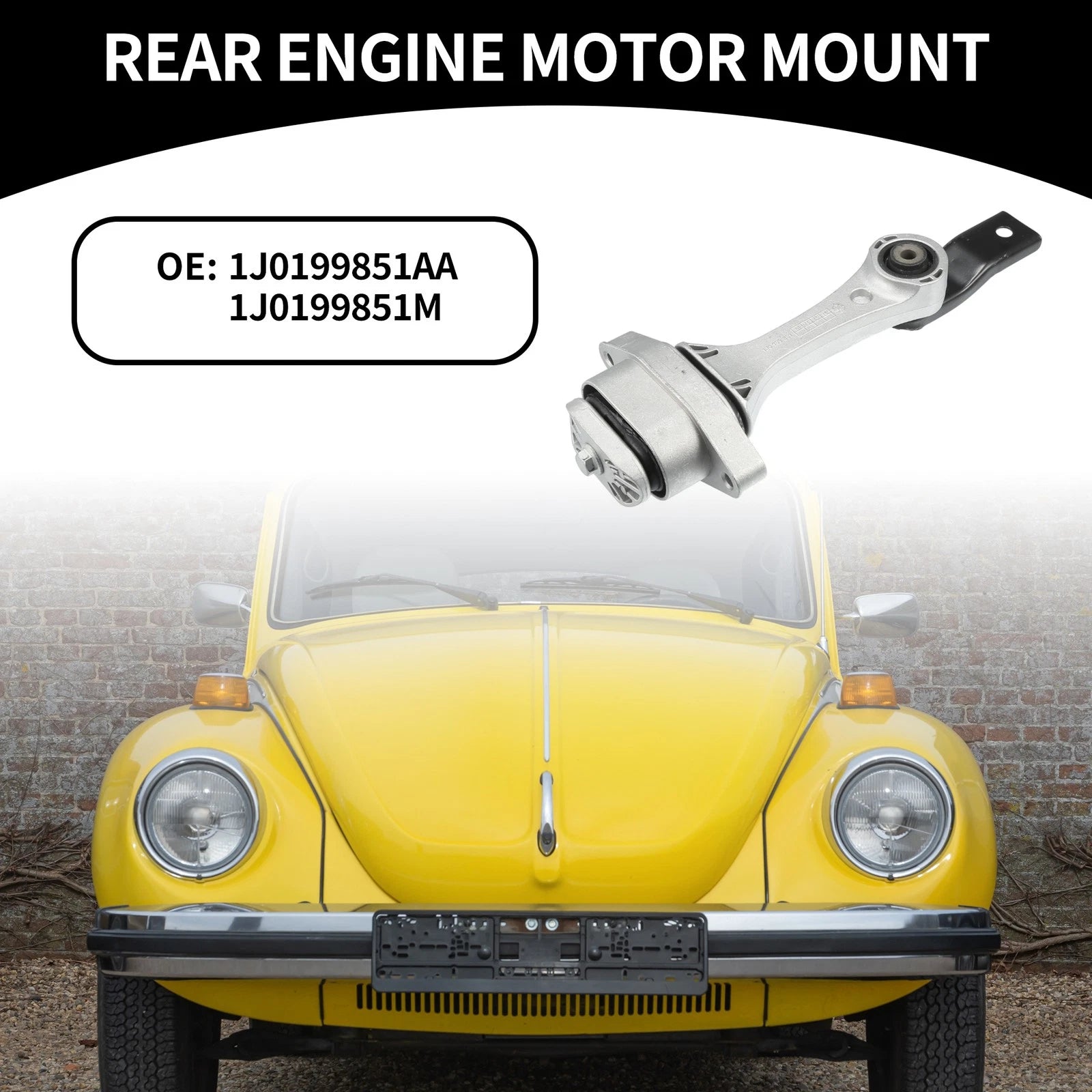 Rear Engine Mount for Volkswagen Beetle Golf 1.8L (1998–2006)