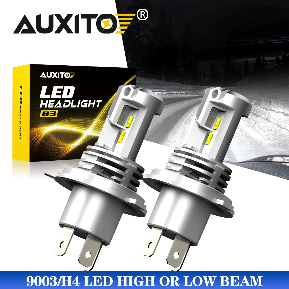 AUXITO H4 9003 LED Headlight Bulbs Kit for