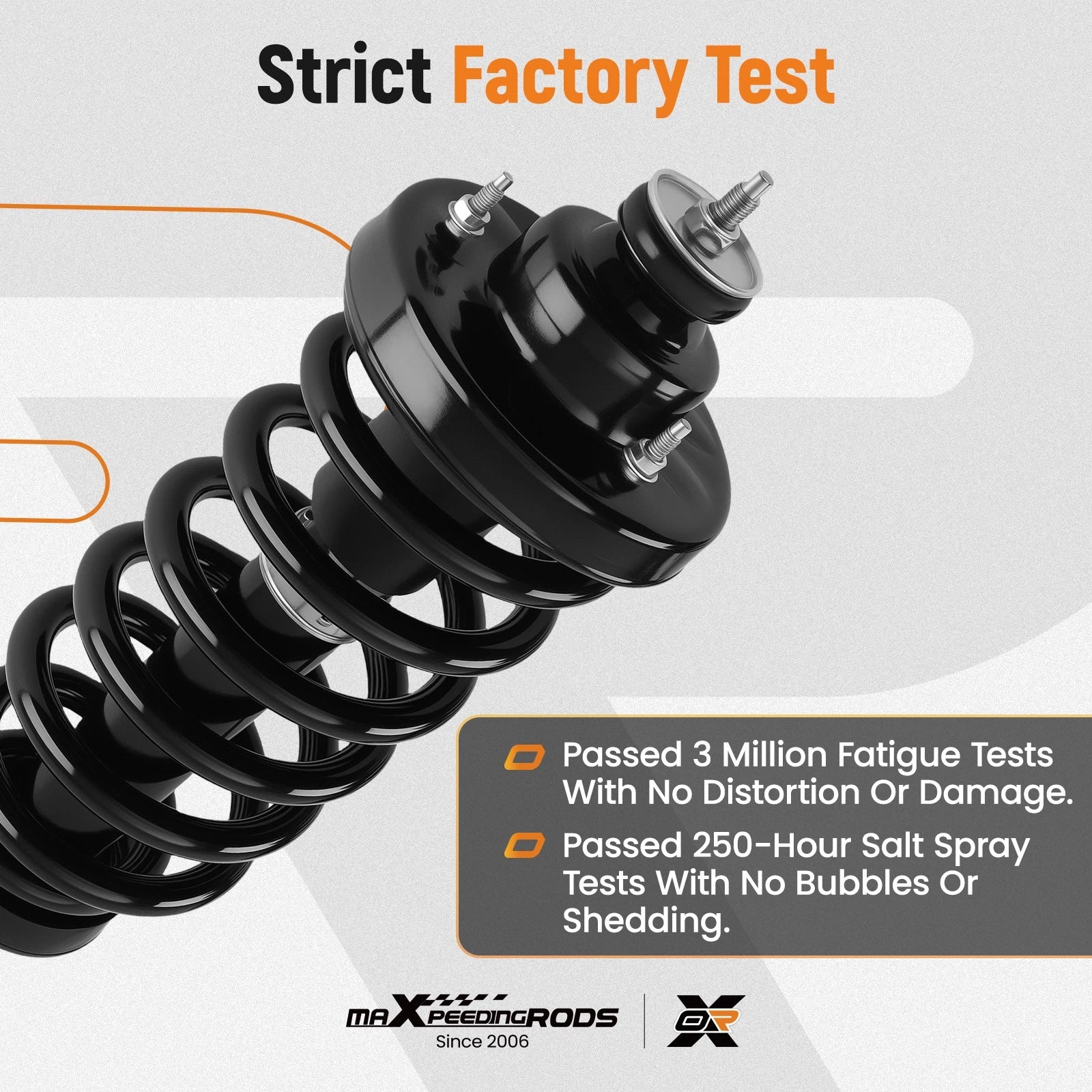 Complete Rear Strut Spring Assembly for Mercury Mountaineer (2006–2010)