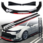 Bumper Spoiler Body Kit Splitter Side Skirt for Corolla SE LE