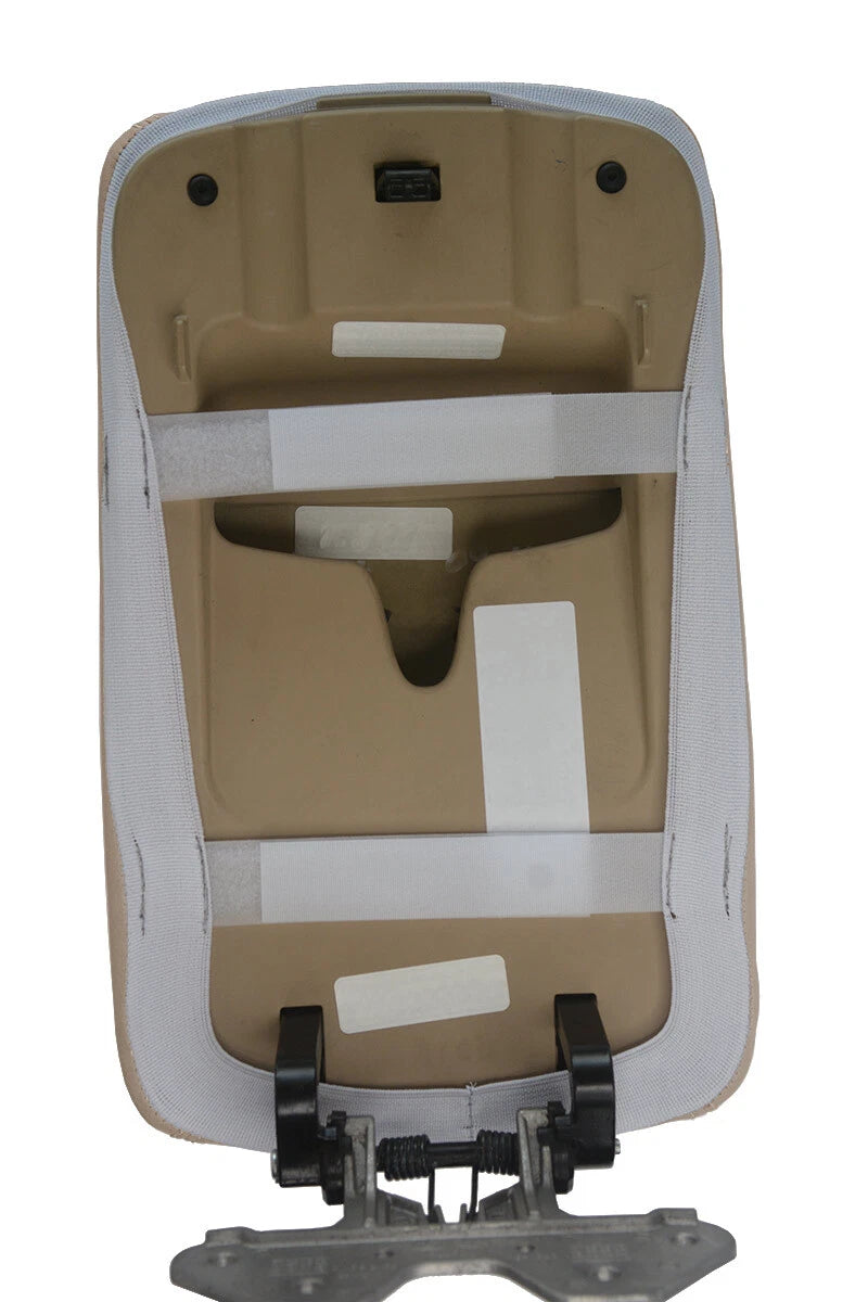 Leather Console Lid Pull Over Cover for Hyundai Genesis (2009–2014) Beige