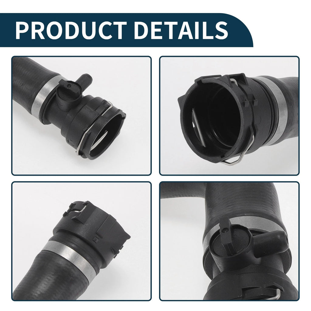 Radiator Hose Downpipe for Audi A6 3.2L V6 (2006–2011) No. 4F0121055F Rubber