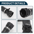 Radiator Hose Downpipe for Audi A6 3.2L V6 (2006–2011) No. 4F0121055F Rubber