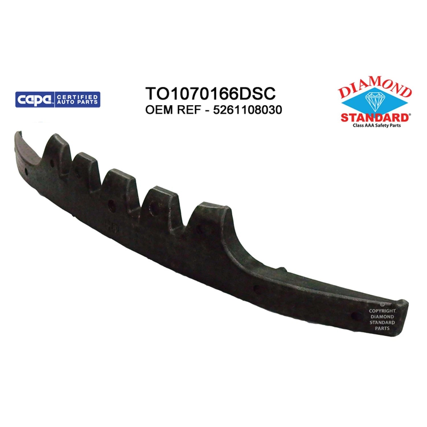 Front Bumper Impact Absorber Replacement Expanded Polypropylene for Toyota (—)
