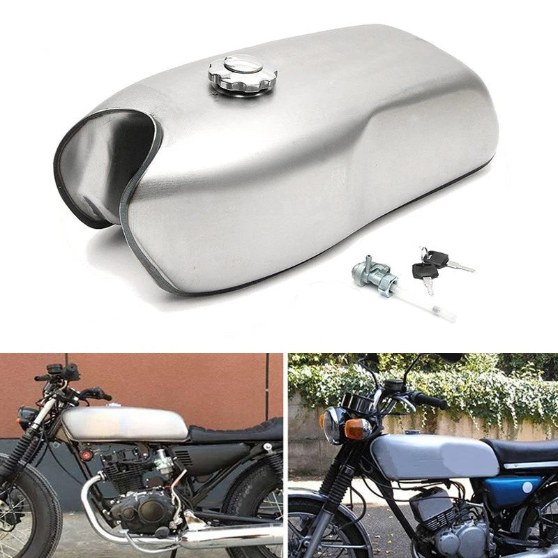 9L Gas Fuel Tank for Suzuki Yamaha BMW (Universal)