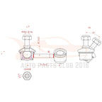 12x Suspension Kit for Honda Accord (2001-2002)