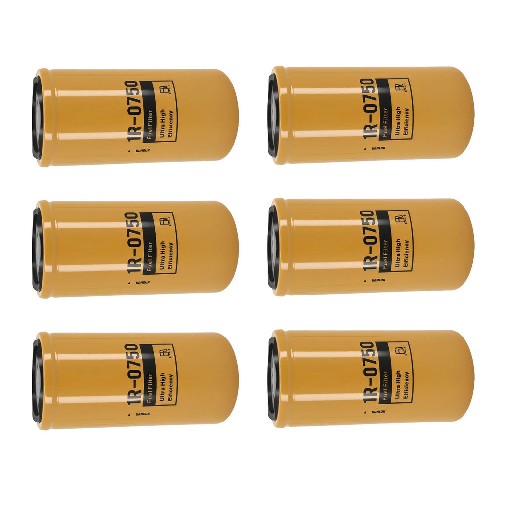Engine Filter Kit for CAT 3114 3116 Diesel (6 Pack) BF7633 FF5320