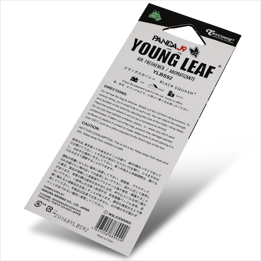 Car Air Freshener Deodorizer for Treefrog Young Leaf Cool Squash (2010–2023)