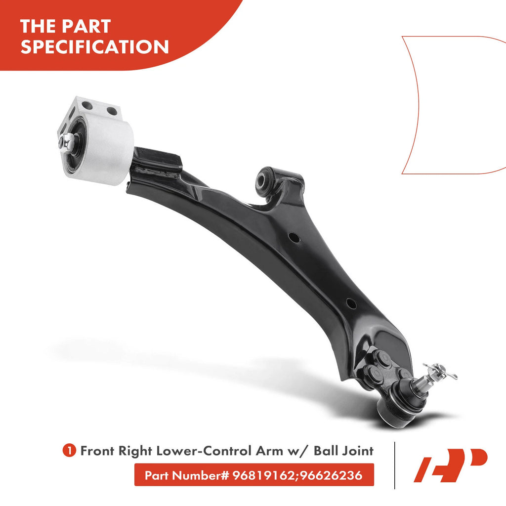 Front Right Lower Control Arm with Ball Joint for Chevy Saturn Vue (2002-2009)