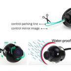 170° Reverse Camera for Car (Waterproof, HD Night Vision)