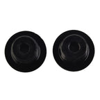 Set of 2 Crank Screws for Ebike (23.8mm, Aluminum Alloy, Black)
