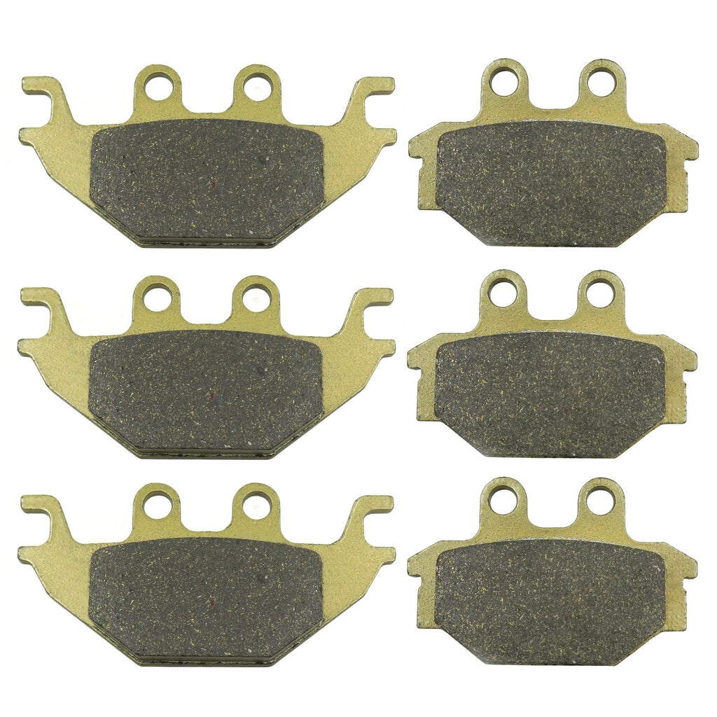 2X FA377 Front Rear Brake Pads for Kawasaki KVF 300 2X4 Brute Force (2012–2017)