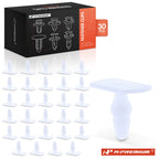 Set of 30 Nylon Scuff Plate Retainer Clips for Mercedes-Benz 