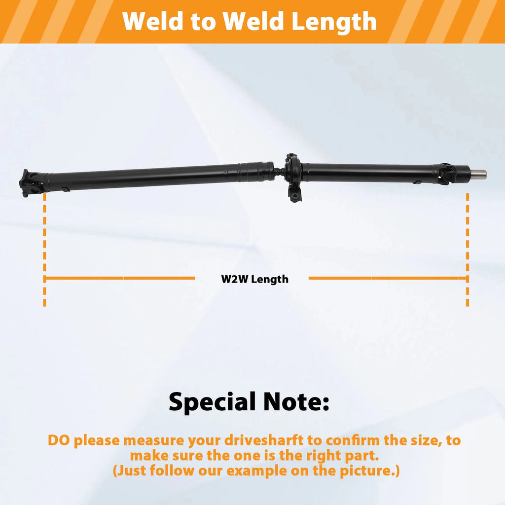 Driveshaft for Subaru Baja 2003-2006, Legacy 1996-1999 (Auto Trans, AWD)