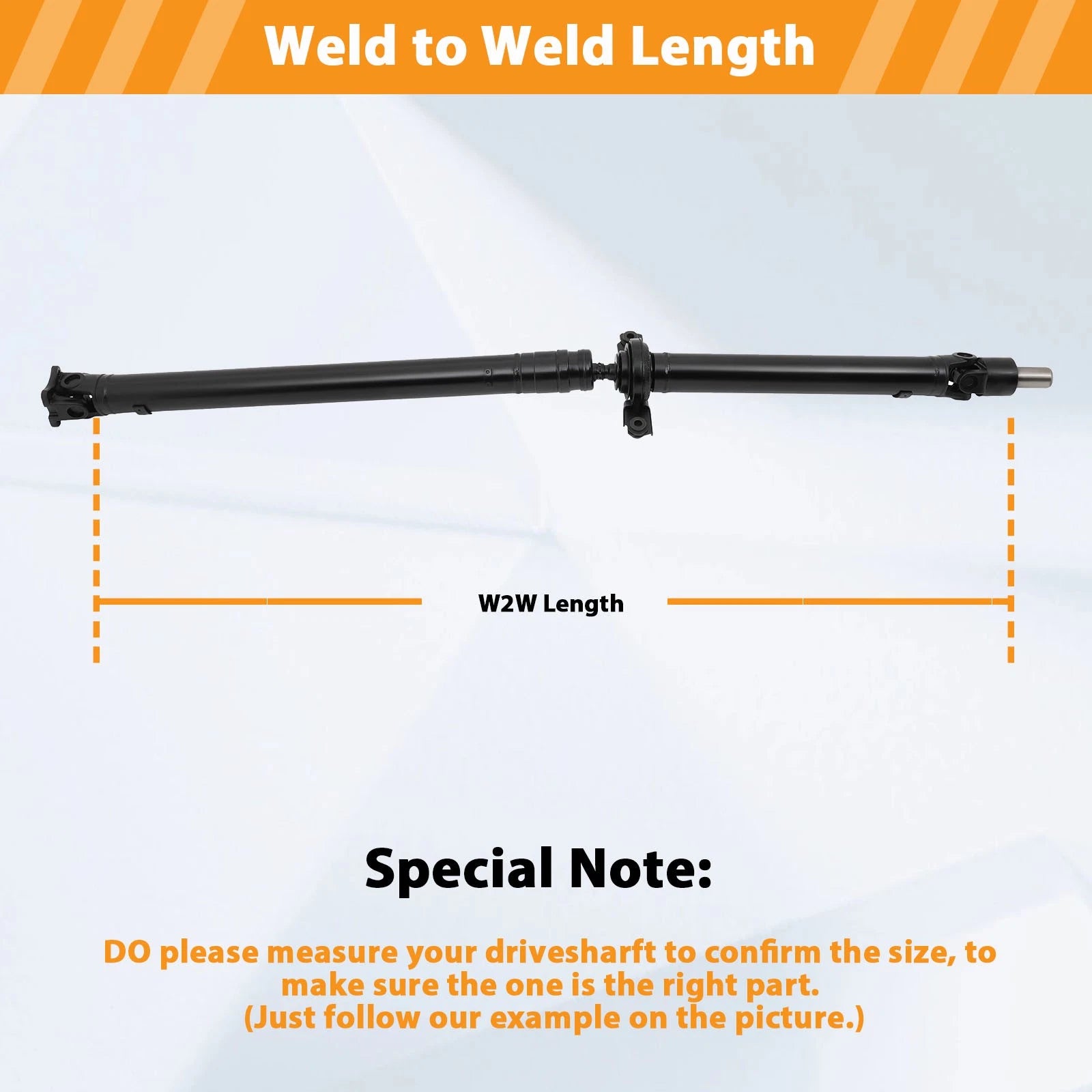 Driveshaft for Subaru Baja 2003-2006, Legacy 1996-1999 (Auto Trans, AWD)
