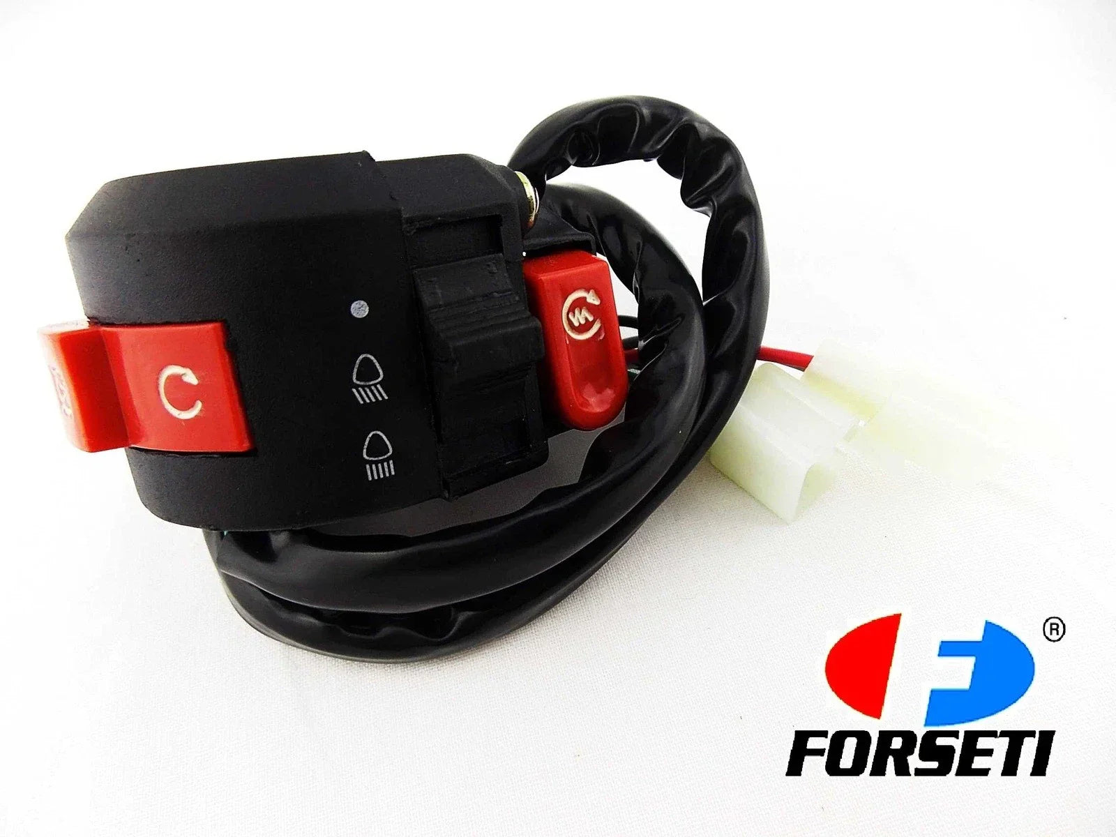 ATV QUAD BUGGY 6 PIN HEADLIGHT STOP START KILL SWITCH BLOCK ASSEMBLY