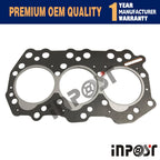 Head Gasket for Mitsubishi S3Q S3Q2 Engine Caterpillar 303.5C 303C (Graphite)