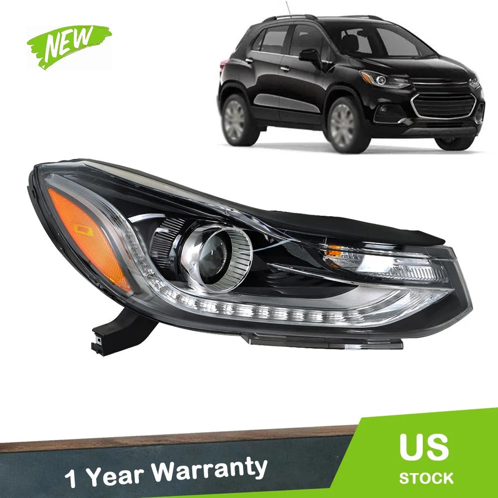 Headlight Halogen with LED DRL for Chevy Trax (2017–2019)