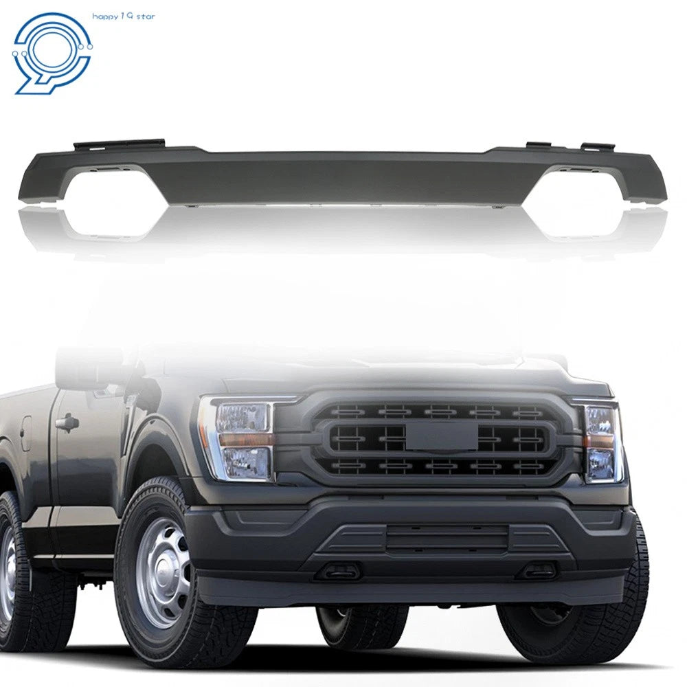 Front Bumper Lower Molding Trim Valance for Ford F150 (2021–2023) Matte Black