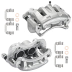 Set of 2 Front Brake Calipers with Bracket for Nissan Xterra (2000–2004)