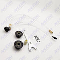Front Mount Hydraulic Steering Cylinder Seal Kit & Bleed Kit for Seas (N/A)